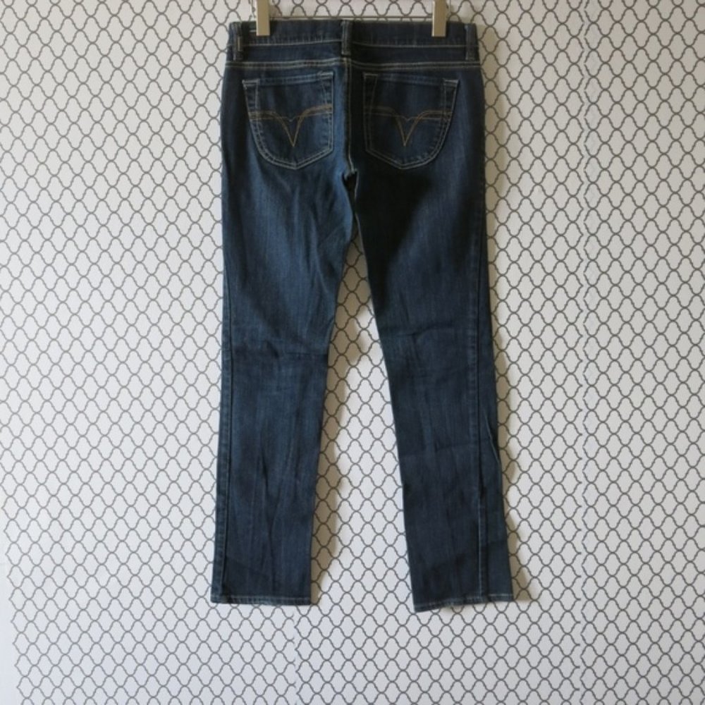 VTG Y2K Diesel Liv Stretch Slim Straight Dark Washed Denim Jeans - Size 28